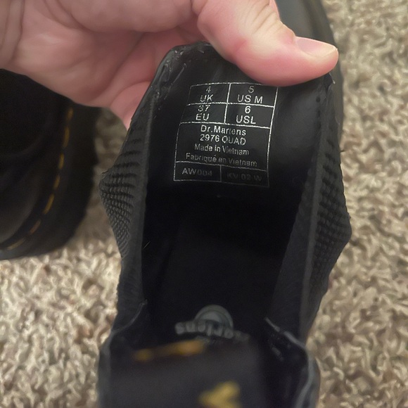 Doc Marten 2976 Smooth Leather Platform Chelsea Boots - Picture 7 of 7